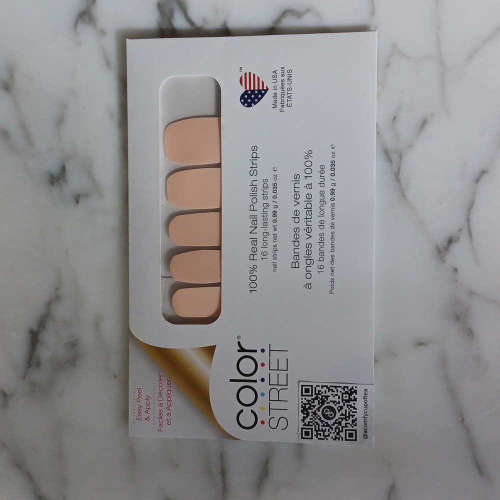 Color Street Havana Honey Nail Polish Strips peach nail polish strips 16 new